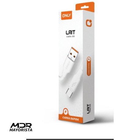 Cable USB ONLY Lait  tipo C (en caja)