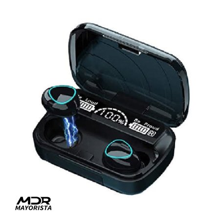 Auriculares Bluetooth m10 + powerbank