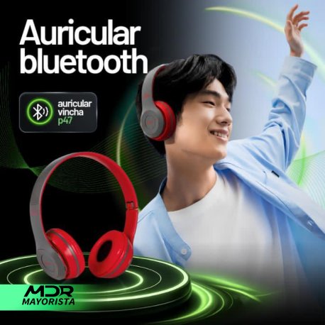 Auricular vincha p47 bluetooth