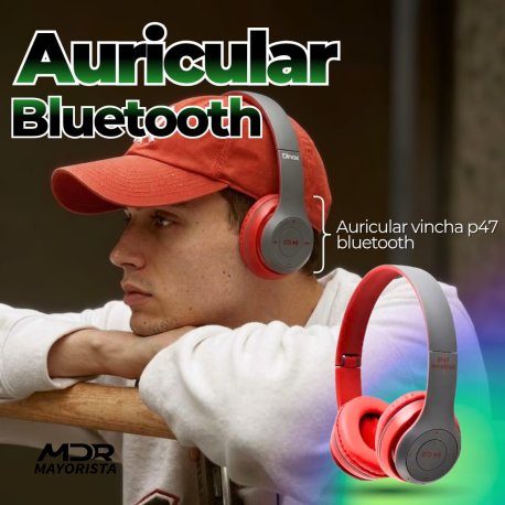 Auricular vincha p47 bluetooth