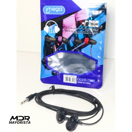 Auriculares imega Con Gomita (bolsita)