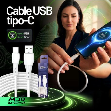 Cable usb TIPO C (en caja)