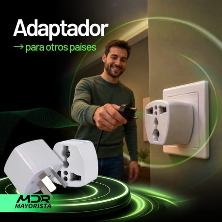 ficha Adaptador para otros paises