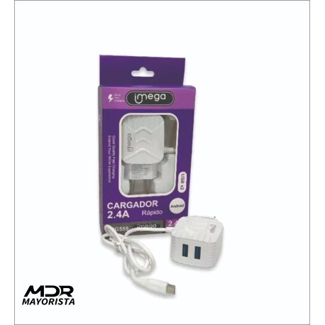 Cargador Tipo C imega (en caja) ver compatibilidad en descripción