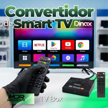 TV box convertidor de smart tv dinax