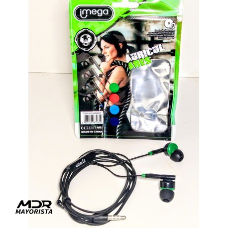 Auriculares imega Con Gomita (bolsita)