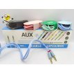 cable AUXILIAR plug - plug 3,5 de colores