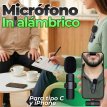 Micrófono corbatero inalámbrico con receptor tipo c