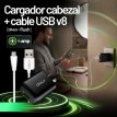 Cargador cabezal Rush + cable Usb v8 4.8amp