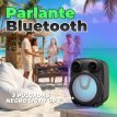 Parlante Bluetooth 3 pulgadas negro ligth up
