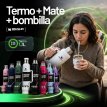 Termo de 1,3L + Tapa de acero (que puede usarse de mate) 