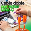 Cable XAEA de tipoC - a tipoC 1,5m (igual de las 2 puntas)
