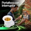 Portafoco con interruptor 