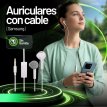 Auriculares con cable (bolsita Samsung)