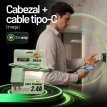 Cargador cabezal + cable tipo c imega 2.4amp (bolsita)